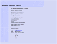 Tablet Screenshot of macmind.org